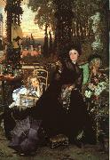 James Tissot Une Veuve  (A Widow) oil